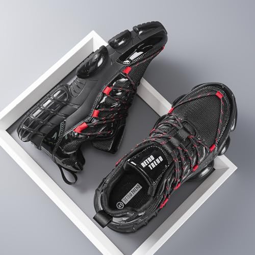 Image of Men's Walking Running Shoes Slip On Sneakers Non Slip Athletic Sports Tennis Fitness Casual Workout Gym Shoes Lightweight Trainers Fashion Soft Comfortable Shoe
