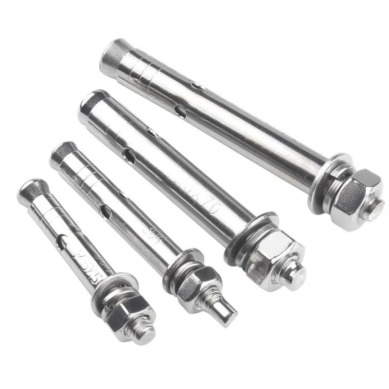 Tornillos expansion y pernos anclaje acero inox 304 media rosca