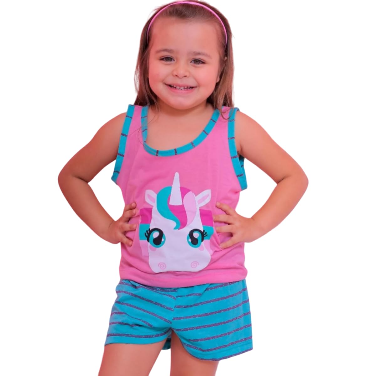 Pijama Infantil Menina Regata de Verão Baby doll de calor e short em promoção! Veja a oferta e mais achadinhos de Pijamas & Fantasias Infantis 2 Hoje é o melhor dia para comprar Pijama Infantil Menina Regata de Verão Baby doll de calor e short com aquele preço maroto! Promoção! Aproveite a oferta! 2