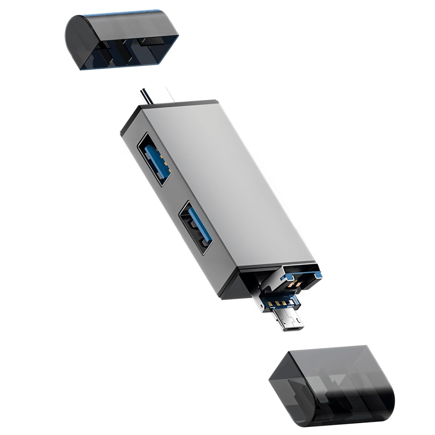 Micro SD Card Reader Adapter, Super Speed USB3.0 SD/TF Card Reader