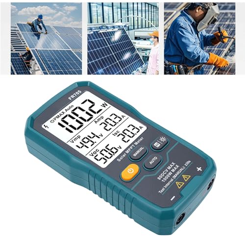 Medidor de energía solar MPPT para solucionar fallos de voltaje en paneles de 1000W 2