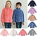 white fox hoodie,Baby Boys Girls Fleece Jackets Zip Up Cute Coats Fall Winter Fuzzy Jacket Kids Boy Girl Outwear(Navy, 2-3 Years)