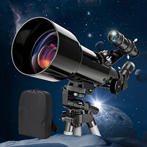Telescopio refractor 70mm apertura 400mm focal 20x-500x miniatura 1