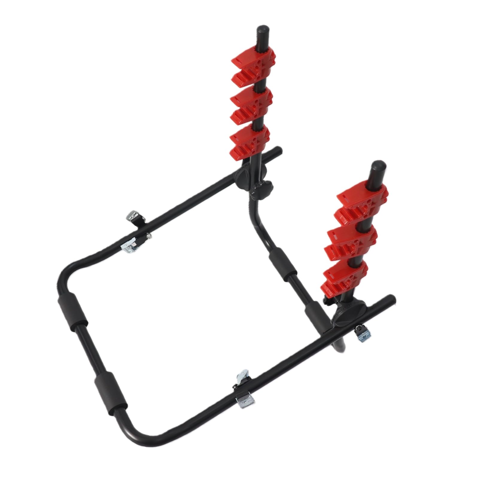 Portabicicletas para Automóvil Portabicicletas Trasero Soporte para Remolque de Bicicletas Soporte Fuerte Hierro de Carga Alta Instalación Rápida