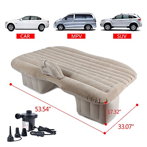Colchão de ar para assento traseiro How Do You Do Carro Cama inflável Viagem Portátil Universal SUV