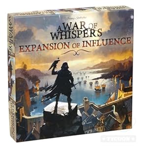 A War of Whispers: Expansion of Influence – 5-Player Support & New Factions, Strategic Board Game Expansion, Ages 14+, Dark Fantasy Wargame