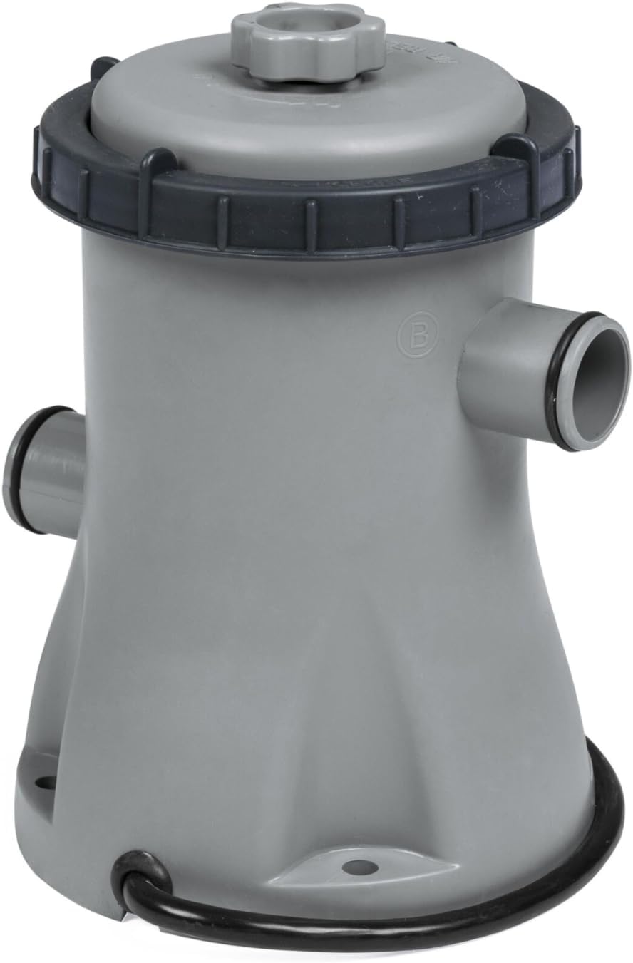 Flow Clear Filter Pump Swimming Pool, Grey, 330 gal