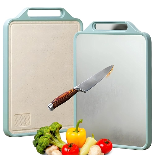 Tábua de Corte Dupla Face Inox e PP Tabua de Carne Inox Antibacteriana, Tábua de Corte de ... Tábua de Corte Dupla Face Inox e PP Tabua de Carne Inox Antibacteriana, Tábua de Corte de ...