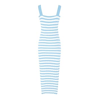 Amazon.com: CUPSHER Women's 2024 Summer Striped Knit Bodycon