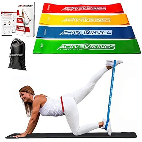 ACTIVEVIKINGS Premium FITNESSBÄNDER FÜR Deine Fitness Cover