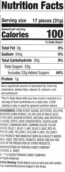 Miniatura 7 de Nerds Gummy Cluster, 2lb Nerds Gummy Clusters Bulk, Nerd Clusters Bulk Candy Envueltos individualmente, perfecto para los amantes de los caramelos