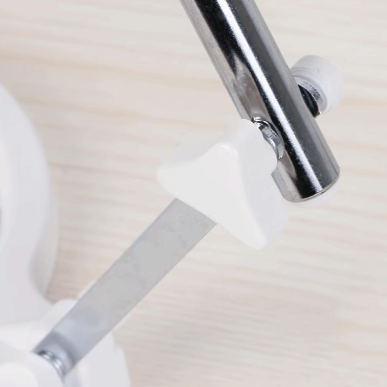 DOUKI Lupa asférica Plegable con luz LED y Base Estable, Lupa asférica para Abalorios y fabricación de Joyas