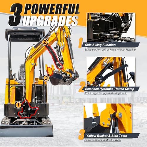 Mini excavator machine