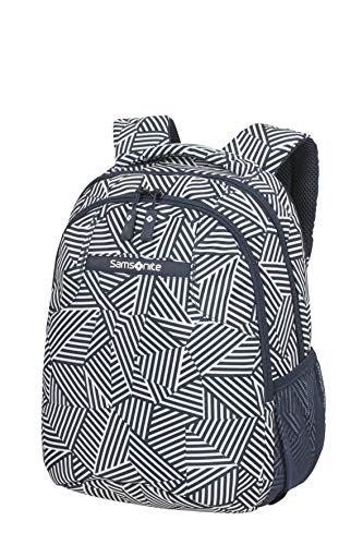 Samsonite Rewind Mochila  38 cm  15  Azul  Navy Blue Stripes