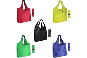 5 Durable, Colorful, and Eco-Friendly Washable Grocery Bags