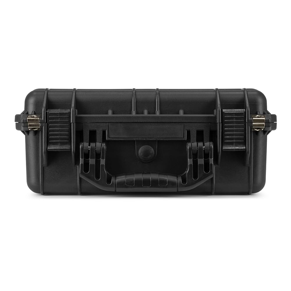 Power Dynamics GIGCase8, Universal Hard Case Kamera Koffer Schaumstoff, DJ Koffer, Foto Koffer, Schutzkoffer, DJ Universalkoffer, Wasserdichter Koffer, Transportkoffer mit Schaumstoff, Schwarz