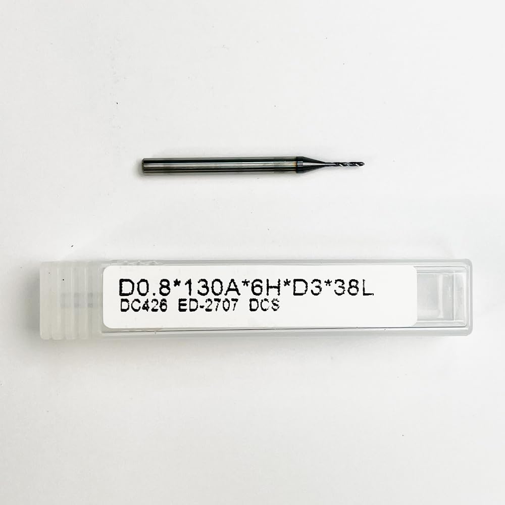 HUAZHICHUN D0.8 * 130A*6H*D3*38L Diameter0.8/Angle130/Edge length6/Handle length3/Overall length38