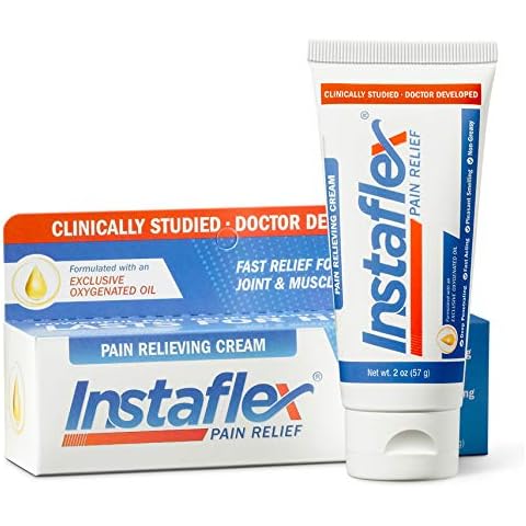 Instaflex Pain Relief Cream Delivers Clinically Studied Pain Relief from Arthritis, Back Pain, Strains and Joint and Muscle Pain (2 oz) Cover
