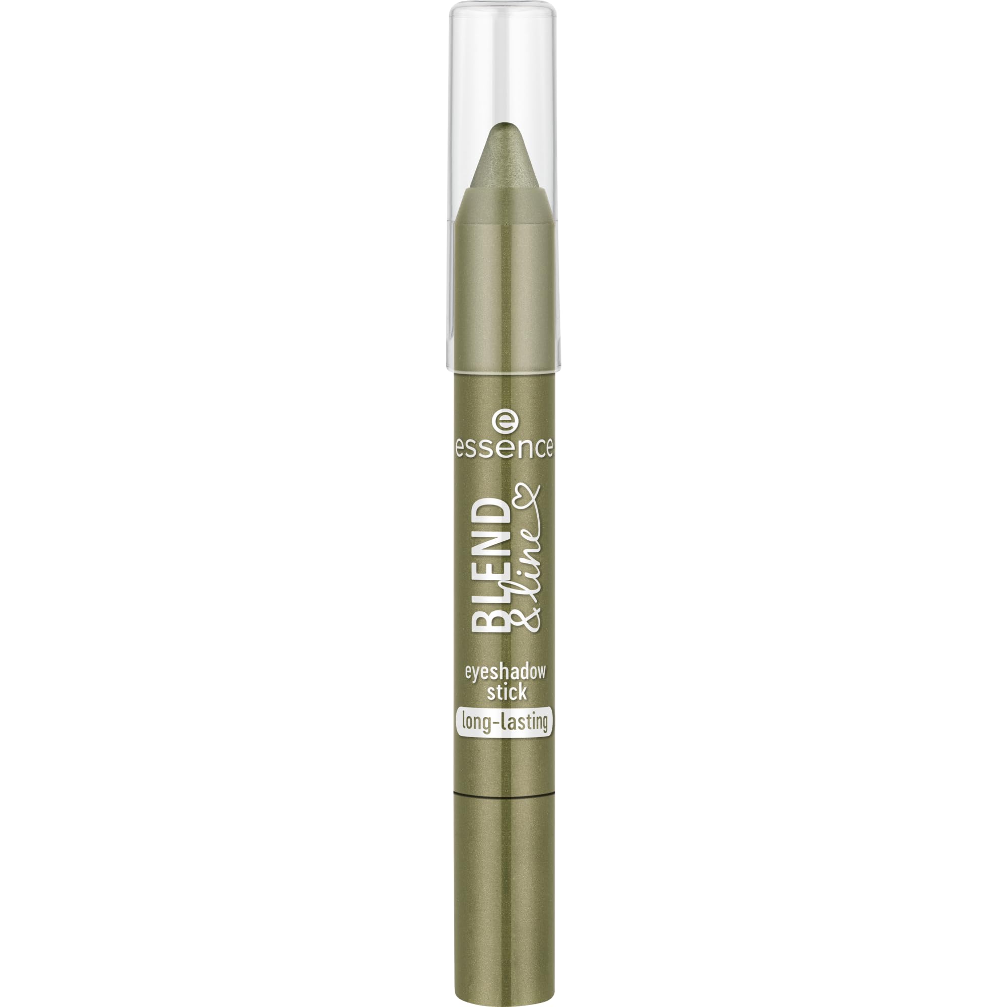 essence blend & line eyeshadow stick, longlasting, highly pigmented, with oils, shimmery, metallic (1.8g)