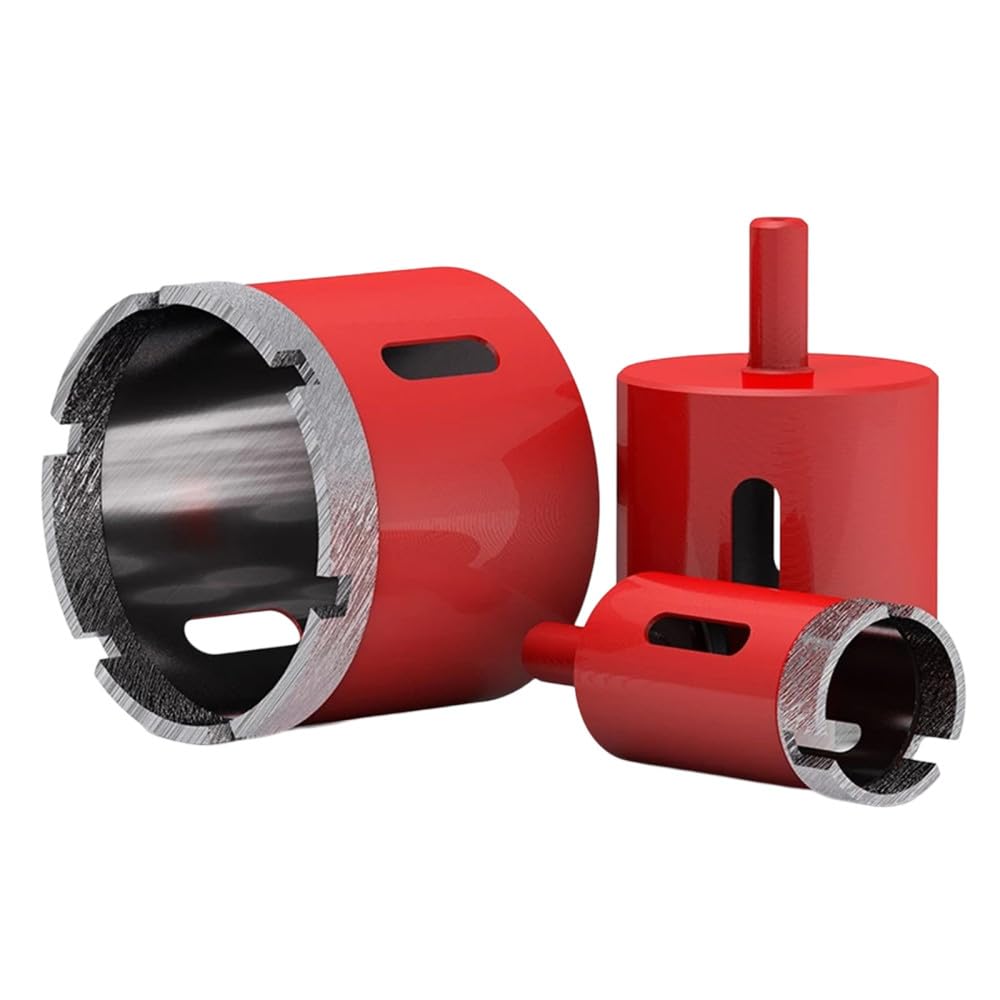 1 pz 6-100mm Marmo Apri Foro Punta diamantata Sega a tazza Punta da trapano per Marmo Granito Mattoni Piastrelle Ceramica Calcestruzzo Perforazione, 70MM