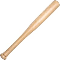 Vliuxn 18 Inch Mini Wooden Baseball Bat - Compact Beech Wood Bat for Self Defense, One-Hand Training & Tire Thumper