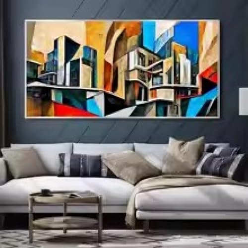 Affiches et impressions pour salon et chambre : sublimez votre déco avec l'art cubiste abstrait