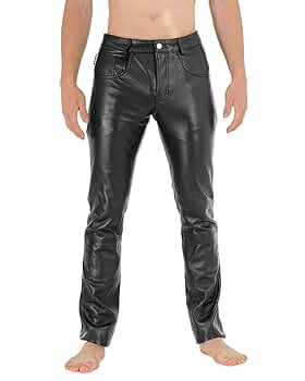 パンツ BARKBOX Slim Paddeed Leather Troursers 英国 ロンドン 直入荷 レザーパンツ VINTAGE LEATHER PANTS 全