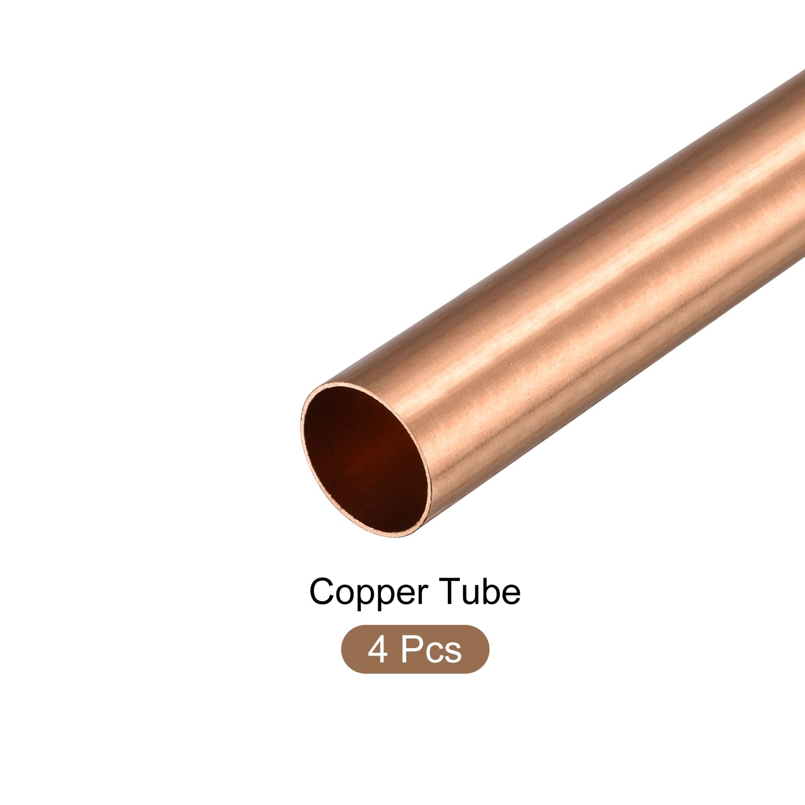 2 Tubi Di Rame 22mm X 1mm X 100mm - Per Fai-Da-Te, Artigianato, Decorazioni, Dritti E Lisci - Foto 6