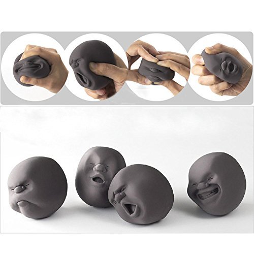 jellbaby 1 Funny Neuheit Geschenk Japanische Gadgets Vent menschliches Gesicht Kugel Anti Stress Duft Caomaru Spielzeug Geek Gadget Vent Spielzeug