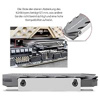 Thermalright M.2 2280 Pro SSD Kühlkörper, 8mm Heatpipe, High Performance Double Side Thermal Pad – Ansicht 3