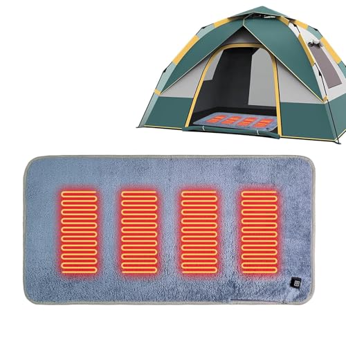 Cojín Calefactado | Almohadilla Calefactada Con 3 Niveles De Calor,Cojín Plegable Calefactable Para Oficina,Para Conductores Oficina Camping Coches Sillas De Ruedas Sofás