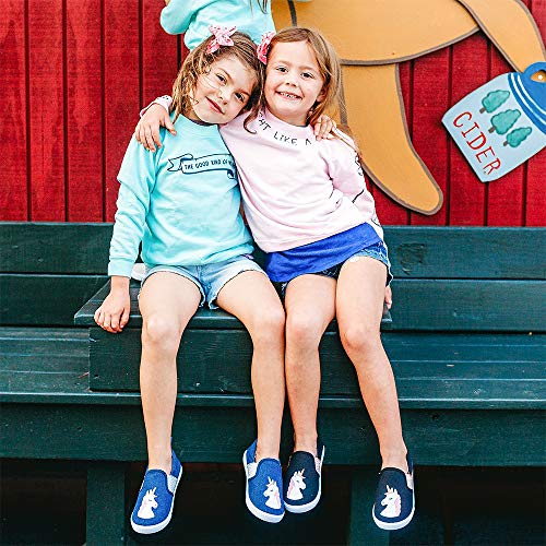 okilol Toddler Shoes Slip On Canvas Sneakers for Boys & Girls2