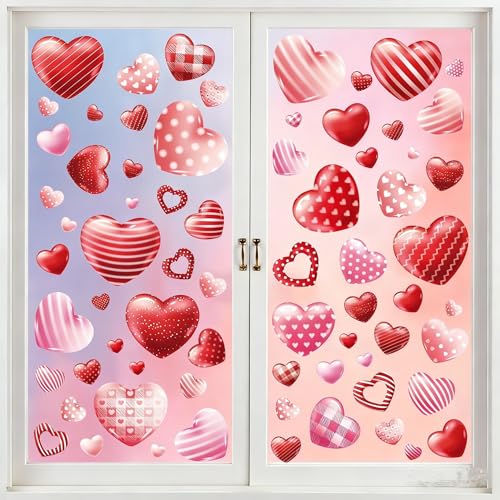 YiYa Vinilo Decorativo San Valentín Pegatinas En Forma De