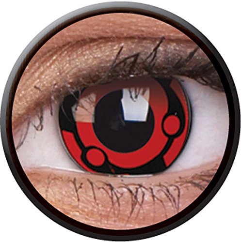ColorVue Crazy Terpolymer Quarterly Conatct Lens, 2 Units (Madara) - Image 2