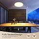 Aisutha LED Deckenleuchte, 24W 2800LM Deckenlampe Flach Dimmbar mit Fernbedienung, 3000K-6500K, IP54 Ultra Dünn Schlafzimmer Lampe für Wohnzimmer Kinderzimmer Küche Badezimmer