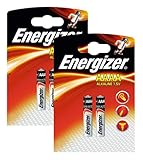 Energizer Lot de 2 x 2 Piles Ultra Plus Piccolo E96 1,5 V