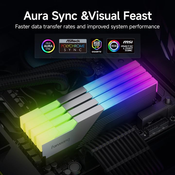 fanxiang RAM DDR5 48GB Kit (2x24GB) 7200MHz - Memoria RAM