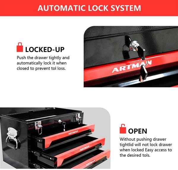 3 Drawers Tool Box