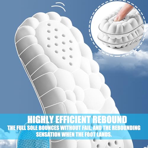 Plantillas deportivas con amortiguación y espuma memory 4D miniatura 4