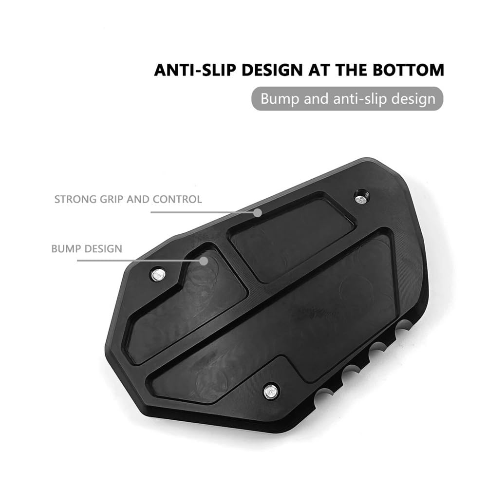 Motorcycle Side Stand Pad Plate Per Suzuki GSXS 1000GX GSX-S 1000GX GSXS 1000 GX 2024 Accessori Per Moto Cavalletto Laterale, Estensione, Supporto Per Pedale