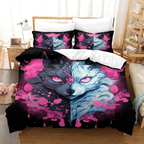 Fermeture éclair parure de lit 200x200 microfibre anti-glisse