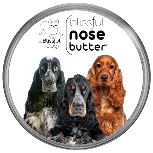 Image of The Blissful Dog English Cocker Spaniel Unscented Nose Butter - Dog Nose Butter, 8-Ounce