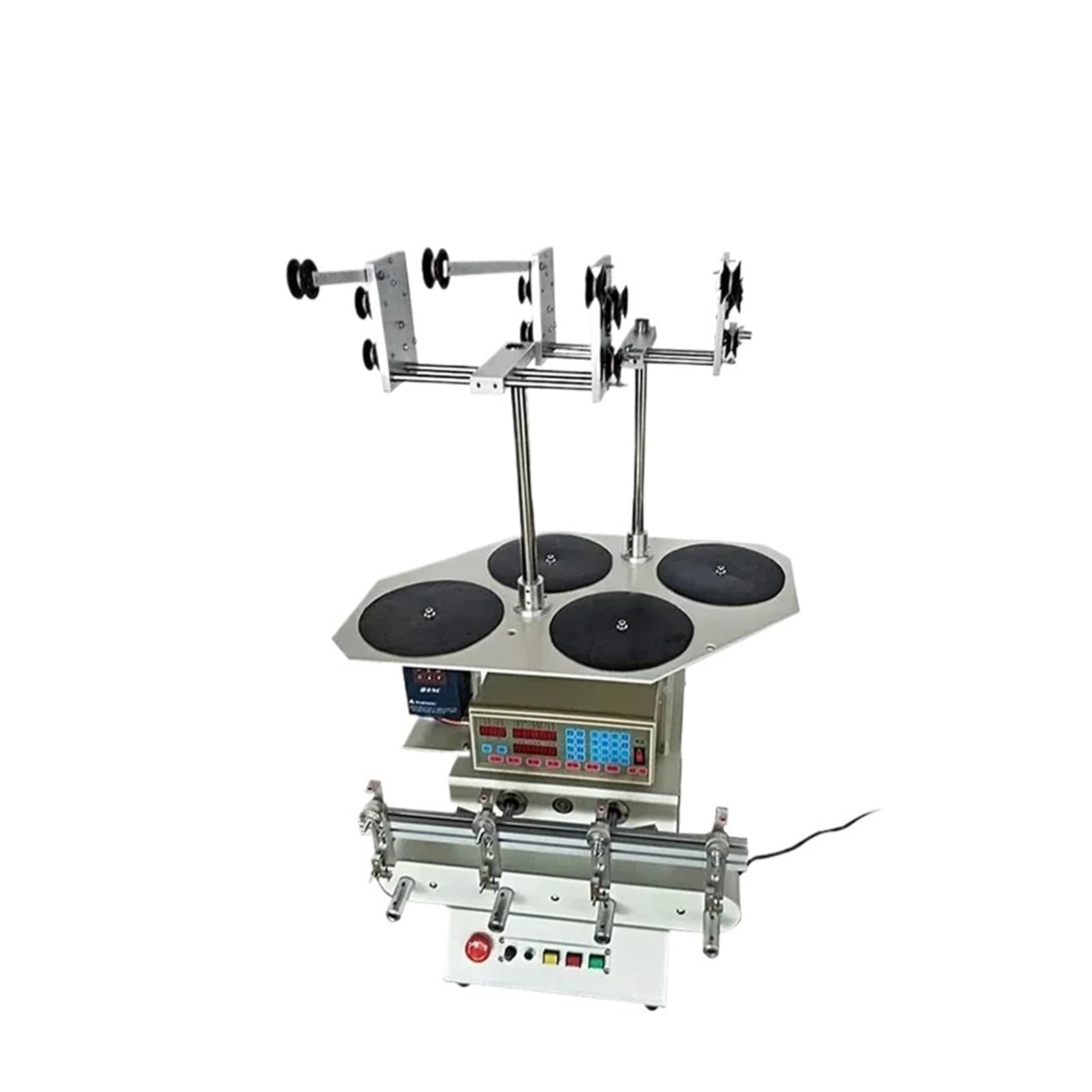 Wafohsr A 6 Xis Variable Frequency Winding Machine Utomatic Coil Winder Wire Cables 0.03-0.5Mm 4-Xis Precise Djustment(A)