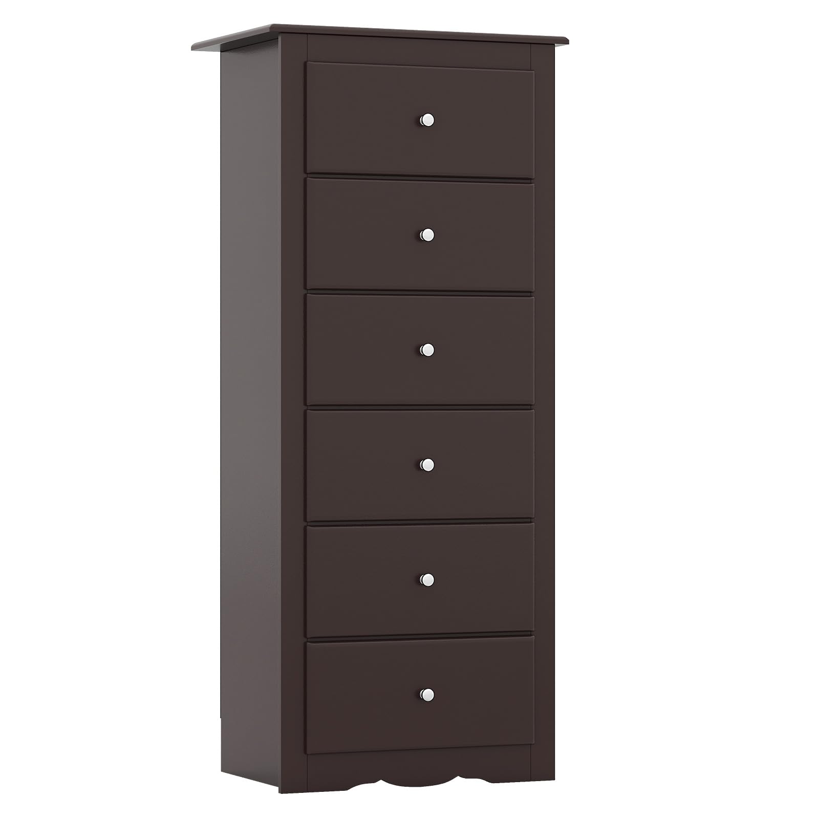 6ft long dresser wood drawers Wamsutter Solid Mahogany 6 Drawer Tall side table in the living room or entryway Tall Dresser 6 drawers and