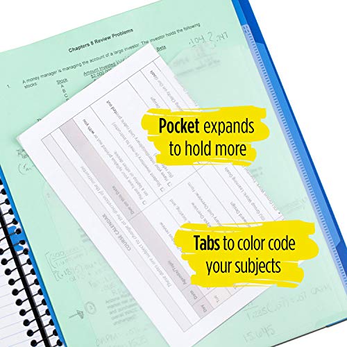 Five Star Advance Spiral Notebook + Study App, 3 Subject, College Ruled Paper, 8-1/2" x 11", 150 Sheets, Spiral Guard - Image 4