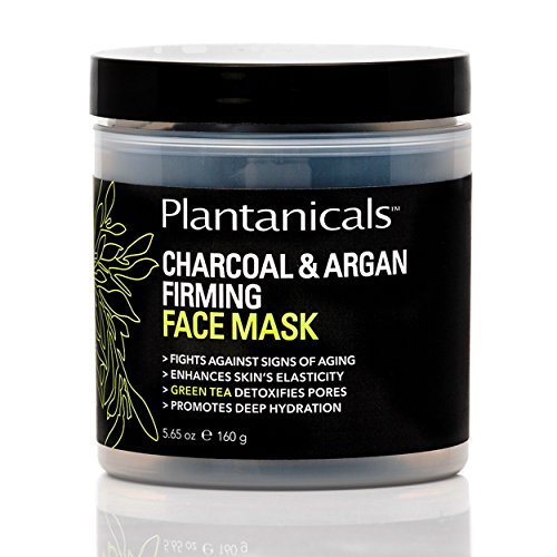 Plantanicals Charcoal and Argan Face Mask 160 g