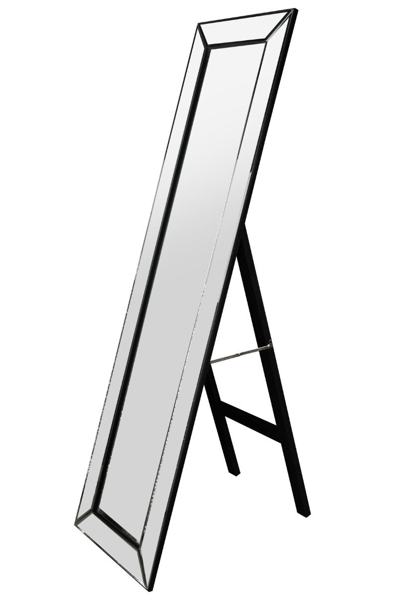 MirrorOutlet Large Striking All glass Venetian Free Standing/Cheval Mirror - Rectangular for Lounge, Dining Room, Bedroom, Bathroom and more - 150cm X 40cm. UK's Largest Stockist.,150 x 40,SWS031A