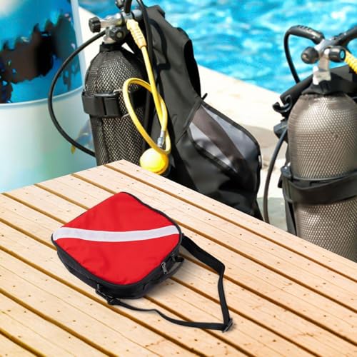 Bolsa reguladora de buceo acolchada contra impactos en equipos de medición 8