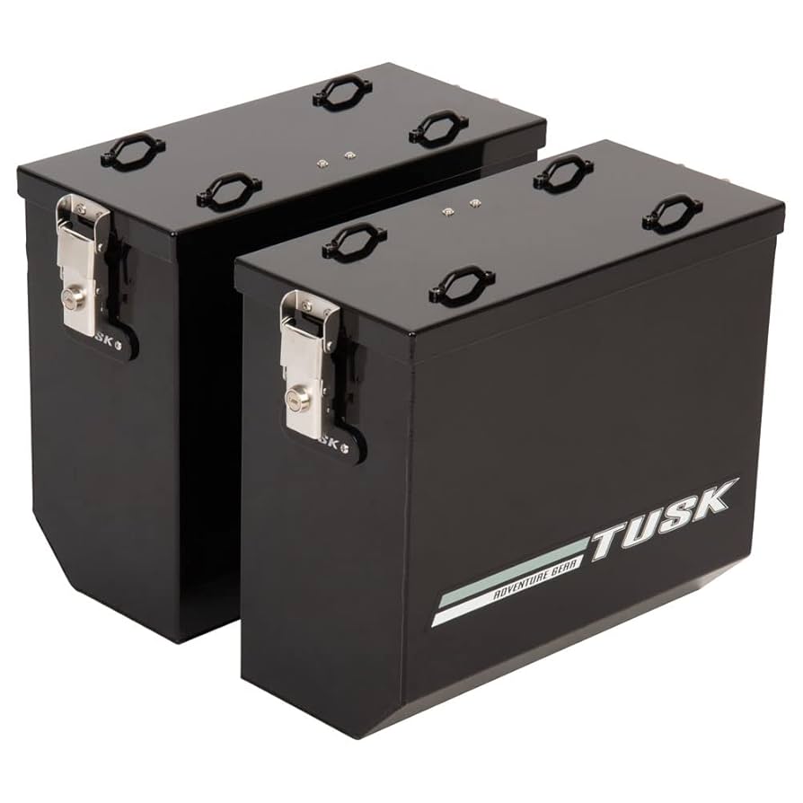 Amazon | TUSK アルミパニエ V2 ミディアム ブラック | サイド