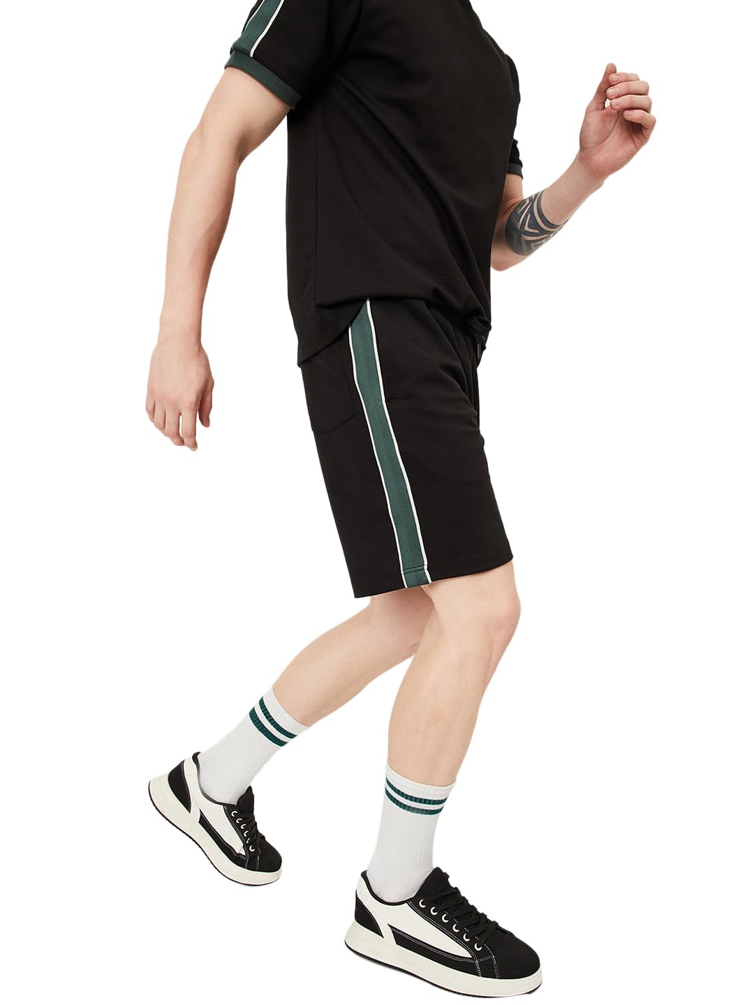 Men's Side Taped Shorts-image-10